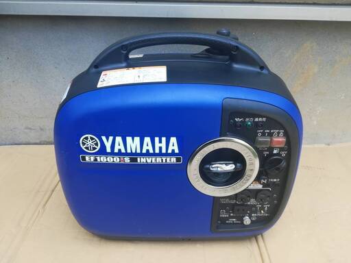 ★２０２１／７月購入品★美品★ＹＡＭＡＨＡ★ＥＦ１６００ｉＳ★インバータ発電機★動作問題なし★説明書工具★保証書有り★