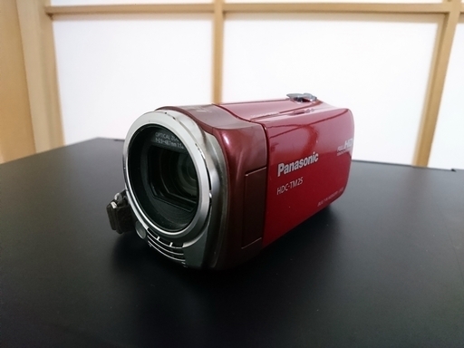 パナソニック Panasonic HDC-TM25 FULL HD 1920ｘ1080 デジタルハイビジョンカメラ レッド
