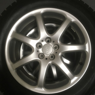 値下げ‼︎113-2ブリヂストンVRX 225/55R17 スバルXV GP系 純正アルミホイール付4本セット 17×7JJ +48 スタッドレス