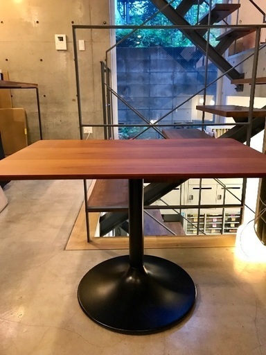 【美品】木製突板 テーブル