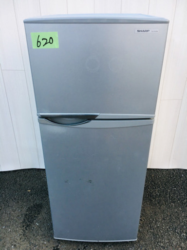 620番 SHARP✨ ノンフロン冷凍冷蔵庫❄️SJ-H12WS‼️