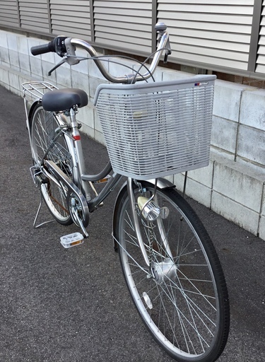 ＜良品＞丸石自転車・27インチ・自転車 シマノ6段変速 ライトはLED、サドル新品交換。