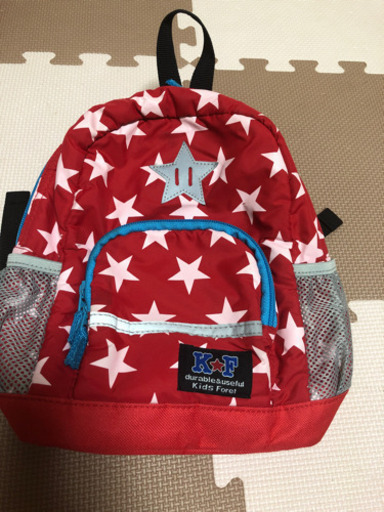 星柄リュック 赤 コハル 新札幌のキッズ用品 子供用バッグ の中古あげます 譲ります ジモティーで不用品の処分