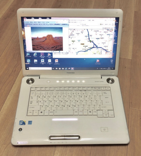 東芝 16インチdynabook/Core2/メモリ4GB/320GB/Win10pro/最新Office2019すぐ使える