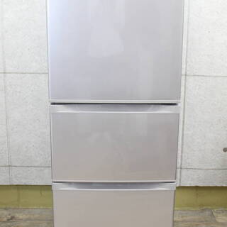 R059)東芝 TOSHIBA 3ドア 冷凍冷蔵庫 GR-H34SY(NP) 340L 2016年製 右開き
