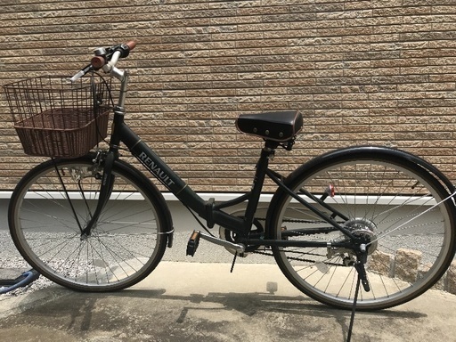 RENAULT ルノー 26型 折りたたみシティサイクル(グリーン) 8月12日