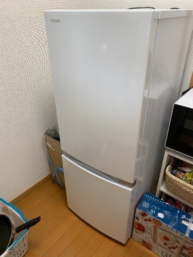 冷蔵庫 TOSHIBA 2019年製 153L