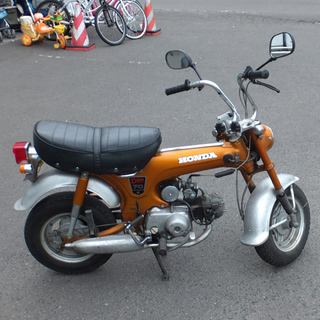 ホンダ 1969年初期ダックスST70 DAX70 低走行 くるくるハンドル