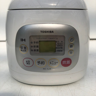 TOSHIBA  IH 保温釜（炊飯器） RC-5JX