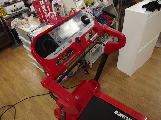 アルインコ プログラム電動ウォーカー AF3400J フィットネスプロ 赤 時速～6キロ　札幌 西岡店 アルインコ プログラム電動ウォーカー AF3400J フィットネスプロ 赤