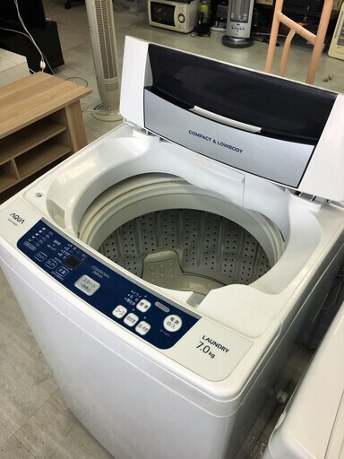 ハイアールAQUA7.0K洗濯機　AQW-S70A