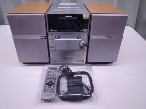 パナソニック DVD/CD/MDコンポ SA-PM900 2005年製【モノ市場東浦店】