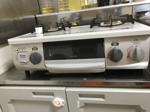 Rinnai都市ガス用コンログリル付き