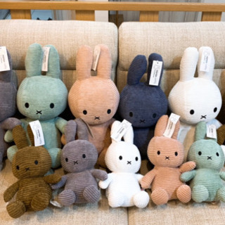 ミッフィー miffy ぬいぐるみ コーデュロイ シンプル