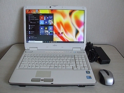高速SSD240GB搭載　Fujitsu FMV-BIBLO NF/G70 ノートパソコン　10