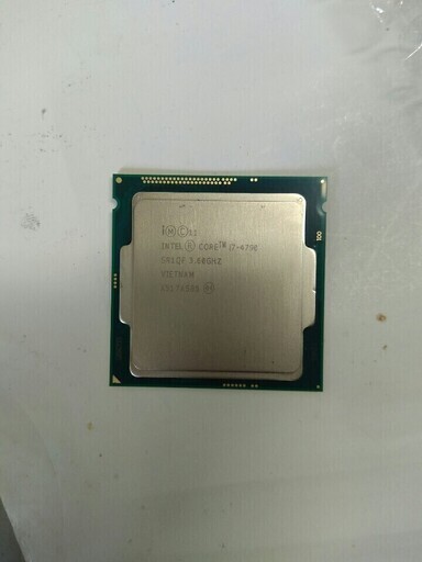 動作確認CPU Intel i7 4790 3.6GHZ