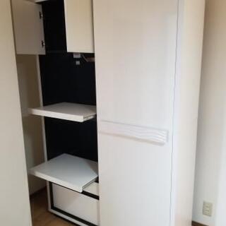 値下げ【新品未使用の食器棚】7月中に取りに来て頂ける方