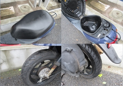 埼玉県川口市発！スズキ レッツ4 紺色 低燃費FI 即引渡し可能！