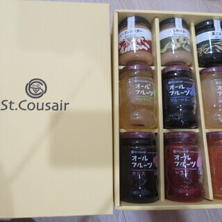 サンクゼール 砂糖不使用 オールフルーツジャム＆バター 2箱セット