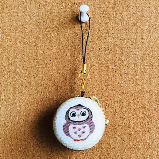 ハンドメイド ふくろう柄マカロンポーチ かも 北上のその他の中古あげます 譲ります ジモティーで不用品の処分