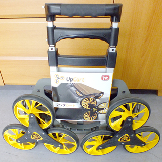 PayPay可 手稲リサイクル 新品 アップカート 3 輪 キャリーカート 最大積載量45kg 運搬 アウトドア レジャー￥9,000- Amazon.co.jp: アップカート 3輪キャリーカート 段差・階段・カーブ