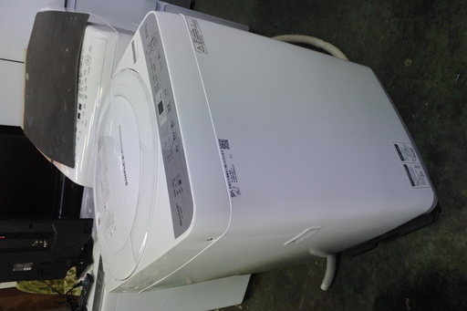 SHARP 18年式 ES-GE6B-W 6kg洗い 3kg 簡易乾燥機能付 洗濯機 エリア格安配達