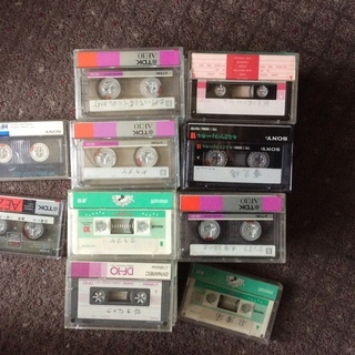 カセットテープ大量