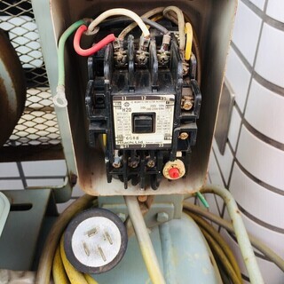 日立コンプレッサ（ベビコン）3.7P-9.5V5【リライズ野田愛宕店】【店頭