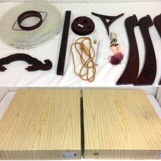 1万5千円 初盆 盆提灯 菊桔梗山水 住吉提灯 大内行灯