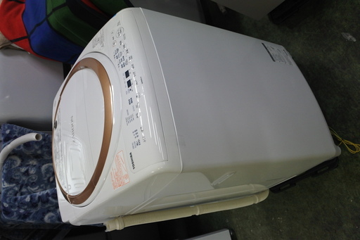 東芝 19年式 AW-9V7 9kg洗い 4.5kg乾燥 ファミリータイプ 縦型 洗濯機 エリア格安配達