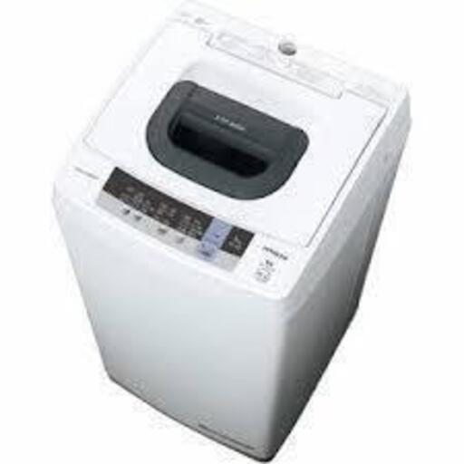 日立 NW-50C 全自動洗濯機 (洗濯5.0kg) ピュアホワイト
