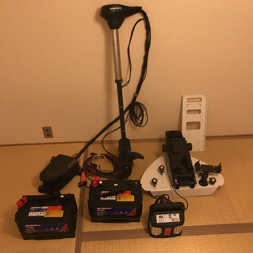 モーターガイド X5 ショートマウント 1回使用 美品 モーターガイド