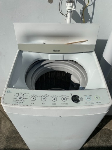 【洗濯機4.5kg】ハイアール2018年制