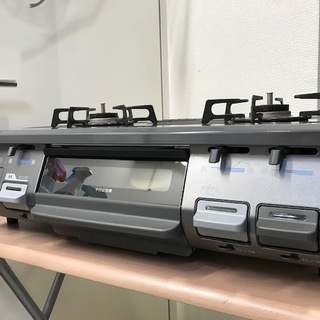 ★【中古良品】都市ガステーブル プッシュ式 リンナイ【江戸川区内送料無料】RT64JH-R