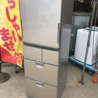 シャープ 冷凍冷蔵庫 SJ-KW38R-W どっちもドア 自動製氷機能付き