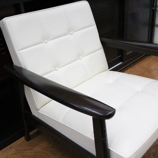 カリモク60 Kチェア1シーター　スタンダードアイボリー カリモク60Kチェア1シータースタンダードアイボリー カリモク60