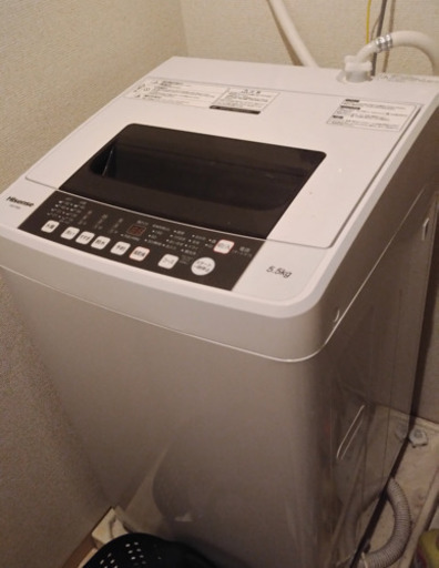 HISENSE 5.5kg 全自動洗濯機 HW-T55A