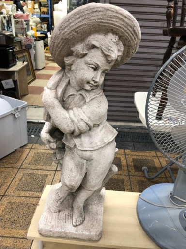 石像 オブジェ 子供像