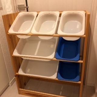 IKEA 子供部屋 収納棚 