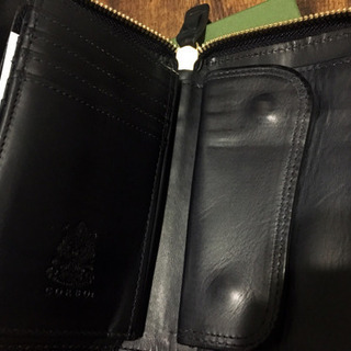 CORBO コルボ 折り財布 ネイビー