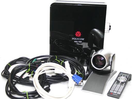 POLYCOM HDX 7000 HD MPTZ-6 テレビ会議システムセット