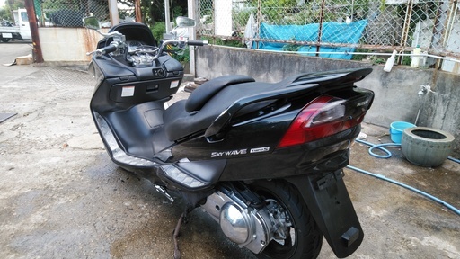 ☆☆スズキスカイウェイブ250SS　黒　CJ43A　消耗品交換済　悪い所は交換しています スズキスカイウェイブ250SS 黒 CJ43A 消耗品交換済 悪い所は交換し