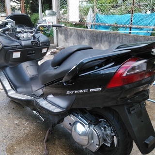 スズキスカイウェイブ250SS 黒 CJ43A 消耗品交換済 悪い所は交換し