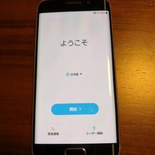 【au】Galaxy S6 edge SC-04G ブラック