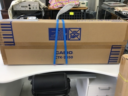 カシオ　デジタルキーボードCTK-2550　2017年製未使用品です