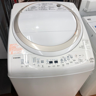 安心の1年保証】TOSHIBAの全自動洗濯機