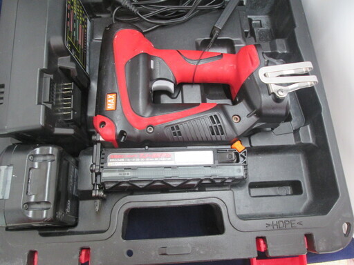 MAX　充電式ピンネイラ　TJ-35P3