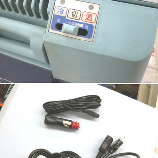 ツインバード ポータブル電子冷温ボックス ALP-32 2電源式 クーラーBOX