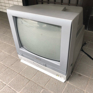 SHARP ブラウン管テレビ VHS対応