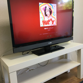 【0円】REGZA32型 と IKEAテレビ台